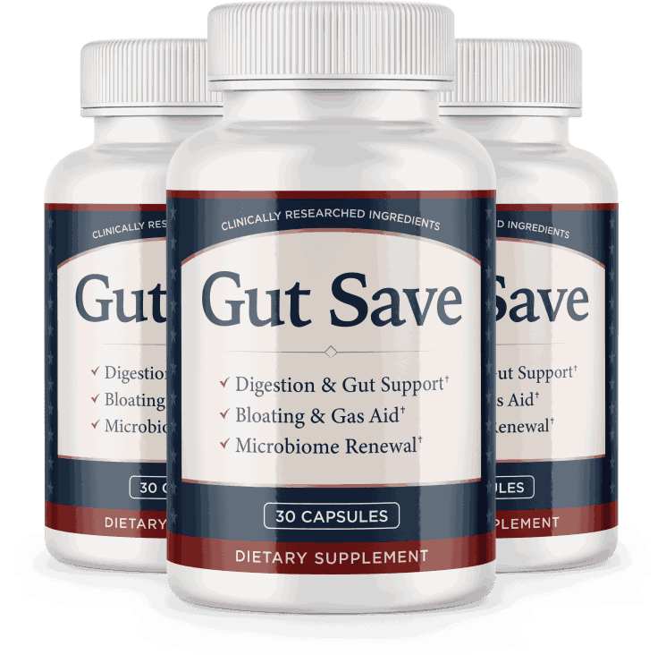 TheGutSave Supplement Bottle